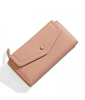 Women's Leather Trifold Organizer Wallet