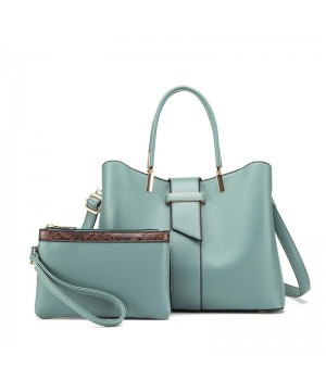 Teal Leather Handbag