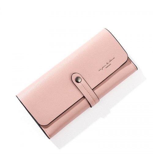 Pink Long Wallet ERIN