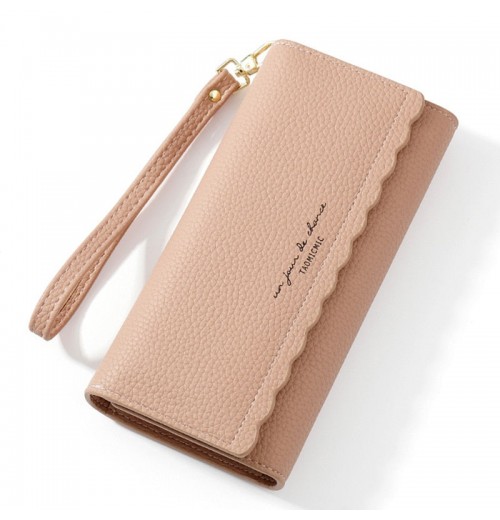 Leather Iphone Wallet Wristlet