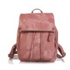 Pink Leather Backpack Purse ERIN